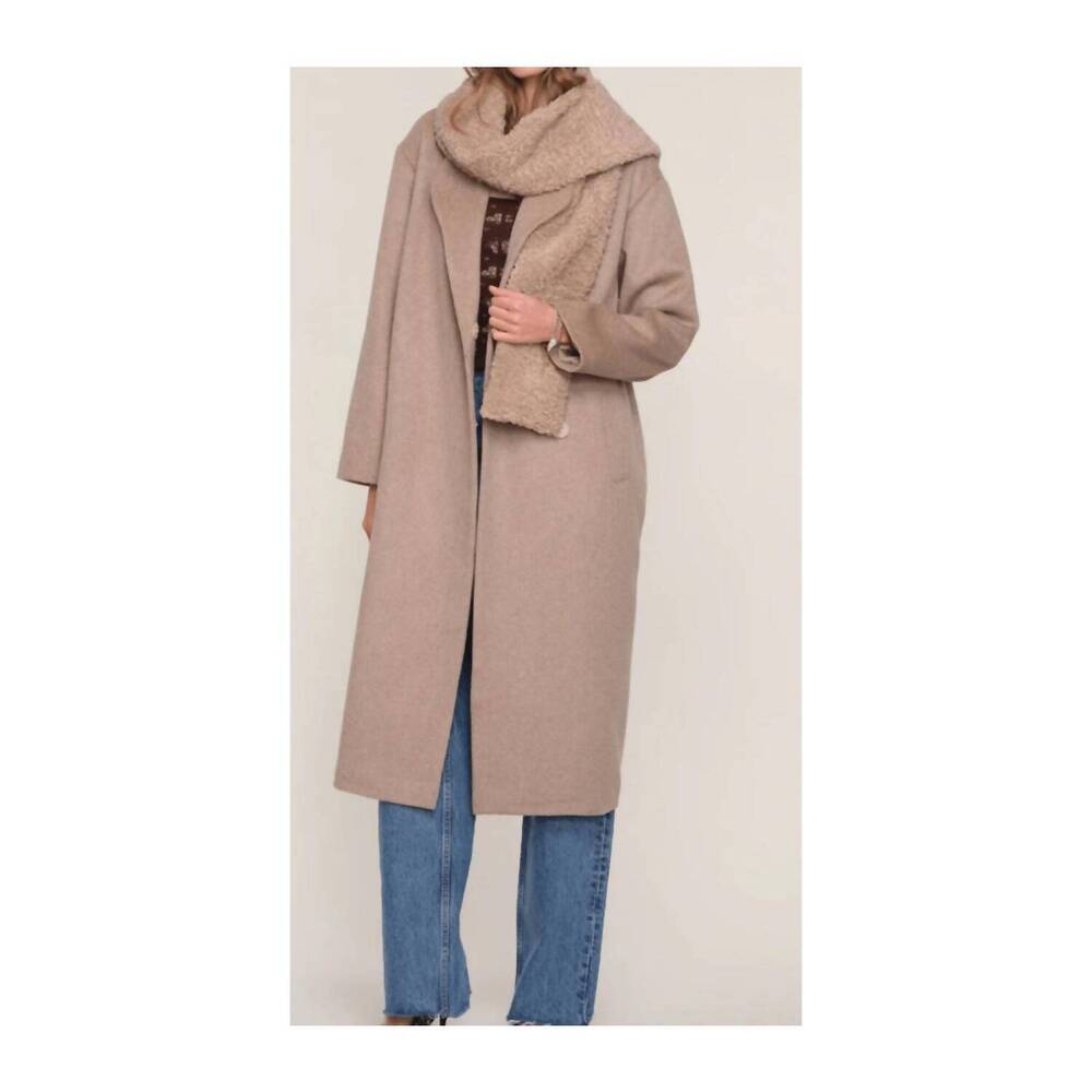 NEW HEARTLOOM mate full length coat in beige